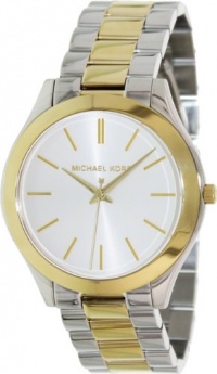 Michael Kors Runway Slim Golden Two Tone Unisex Watch - MK3198 Michael Kors Runway Slim Golden Two Tone Unisex Watch - MK3198