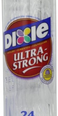 Dixie Ultrastrong Plastic Cutlery Combo, 24 Count Dixie Ultrastrong Plastic Cutlery Combo, 24 Count