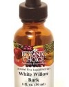 Botanic Choice White Willow Bark Alcohol Free Liquid Extract Herbal Supplements, 1 Ounce