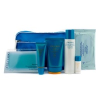 Fun In The Sun Protection Set: Cleansing Oil + Sun Cream + Eye Cream + Lotion + Cleansing Sheets + Blotting Paper + Indicator Card + Bag 7pcs+1bag Fun In The Sun Protection Set: Cleansing Oil + Sun Cream + Eye Cream + Lotion + Cleansing Sheets + Blotting Paper + Indicator Card + Bag 7pcs+1bag