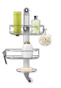 simplehuman Adjustable Shower Caddy, Stainless Steel simplehuman Adjustable Shower Caddy, Stainless Steel