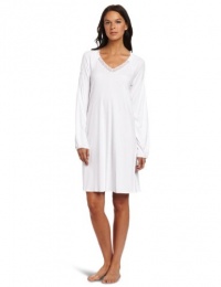 Hanro Women's Mimi Long Sleeve Gown Hanro Women's Mimi Long Sleeve Gown