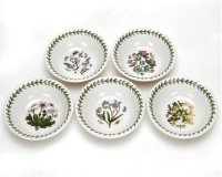 Portmeirion Botanic Garden Mini Dish/Bowl 5 Set of 6 Portmeirion Botanic Garden Mini Dish/Bowl 5 Set of 6