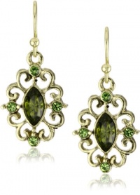 1928 Jewelry Swirly Antique Filigree Earrings 1928 Jewelry Swirly Antique Filigree Earrings