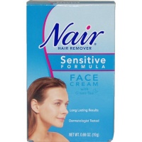 Nair Hair Remover Sensitive Formula Face Cream with Green Tea, .69-Ounce Tubes (Pack of 3) Nair Hair Remover Sensitive Formula Face Cream with Green Tea, .69-Ounce Tubes (Pack of 3)