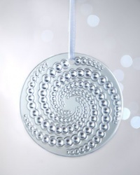 Lalique 2012 Crystal Christmas Ornament Clear