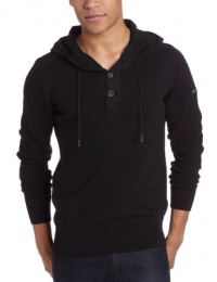 Ben Sherman Men's 1/4 Placket Hoodie Ben Sherman Men's 1/4 Placket Hoodie