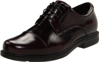 Rockport Men's Editorial Offices Cap Toe Oxford,Burgundy Brush Off,11.5 W US