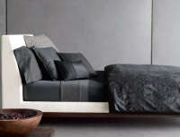 Calvin Klein Gardenia King Duvet Cover Carbon (Black) Calvin Klein Gardenia King Duvet Cover Carbon (Black)