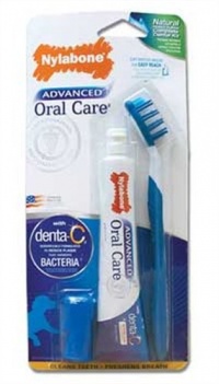 Nylabone Advanced Oral Care Natural Dog Dental Kit Nylabone Advanced Oral Care Natural Dog Dental Kit
