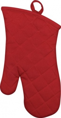 Gourmet Classics Solid Red Oven Mitt