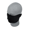 ZANheadgear Polyester Fleece Half Face Mask (Black)