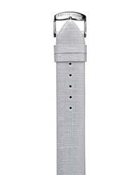 Luxe leather watch strap in modern silver finish, fits size 1, 6 & 21 Philip Stein watch heads. Luxe leather watch strap in modern silver finish, fits size 1, 6 & 21 Philip Stein watch heads.