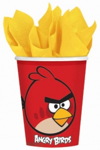 Angry Birds 9 oz. Paper Cups Party Accessory Angry Birds 9 oz. Paper Cups Party Accessory