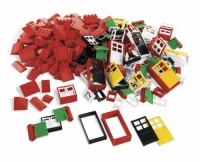 LEGO Education Doors, Windows & Roof Tiles Set 779386 (278 Pieces) LEGO Education Doors, Windows & Roof Tiles Set 779386 (278 Pieces)