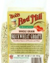Bob's Red Mill Organic Whole Grain Buckwheat Groats Raw, 16-Ounce Packages (Pack of 4)