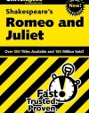 CliffsNotes on Shakespeare's Romeo and Juliet (Cliffsnotes Literature)