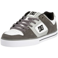 DC Men's Pure Sneaker,White/Battleship/Armor,5 M DC Men's Pure Sneaker,White/Battleship/Armor,5 M