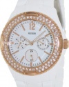 GUESS Women's U0062L6 Rose Gold-Tone Feminine Classic Watch