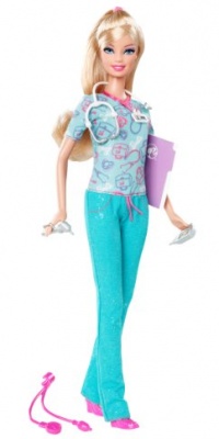 Barbie I Can Be... Nurse Doll - New 2012 Version Barbie I Can Be... Nurse Doll - New 2012 Version