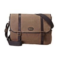 Fossil Men's 'Estate' Waxed Canvas Messenger Bag Fossil Men's 'Estate' Waxed Canvas Messenger Bag