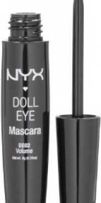 NYX Doll Eye Mascara, Extreme Black, Volume, DE02 NYX Doll Eye Mascara, Extreme Black, Volume, DE02