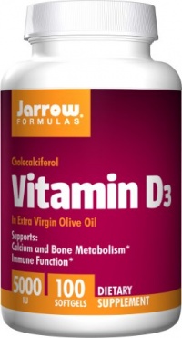 Jarrow Formulas Vitamin D3, 5000IU, 100 Softgels Jarrow Formulas Vitamin D3, 5000IU, 100 Softgels