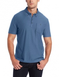 Perry Ellis Men's Short Sleeve Button Down Polo Perry Ellis Men's Short Sleeve Button Down Polo