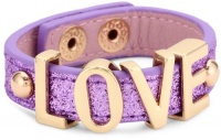 BCBGeneration Pink and Rose Gold Love Glitter Affirmation Bracelet BCBGeneration Pink and Rose Gold Love Glitter Affirmation Bracelet