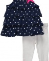 Carter's Baby Girls' 2-Piece Pant Set