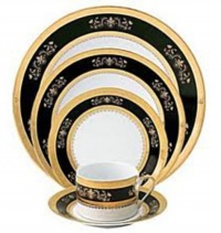 Philippe Deshoulieres Orsay Red 5 Piece Place Setting