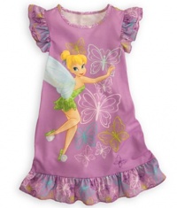 Tinker Bell Purple Nightshirt for Girls Tinker Bell Purple Nightshirt for Girls