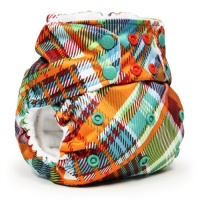 Rumparooz Cloth Pocket Diaper, Quinn Plaid Snap Rumparooz Cloth Pocket Diaper, Quinn Plaid Snap
