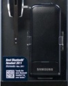 Samsung HM7000 Wireless Handsfree Bluetooth Headest with isolating dual-mic noise canceling technology, supports Music streaming and Mobile Charging (Black)