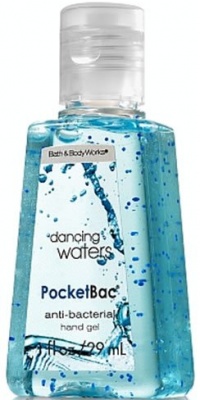 Bath & Body Works Dancing Waters PocketBac Deep Cleansing Anti-Bacterial Hand Gel 1 oz (29 ml) Bath & Body Works Dancing Waters PocketBac Deep Cleansing Anti-Bacterial Hand Gel 1 oz (29 ml)