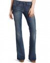 7 For All Mankind Women's A Pocket Bootcut Jean in Heritage Light