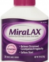 MiraLAX laxative powder, 30 doses