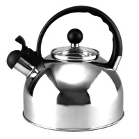 Cook N Home 2.5 Quart Stainless Tea Kettle Cook N Home 2.5 Quart Stainless Tea Kettle