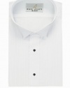 Neil Allyn Men's Tuxedo Shirt Wing Collar 1/8 Inch Pleat