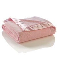 Elegant Baby Microfiber Blanket, Pink Elegant Baby Microfiber Blanket, Pink
