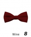 Boy's Solid Banded Bow Ties