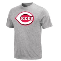 MLB Cincinnati Reds Official Wordmark Short Sleeve Basic Tee Men's MLB Cincinnati Reds Official Wordmark Short Sleeve Basic Tee Men's