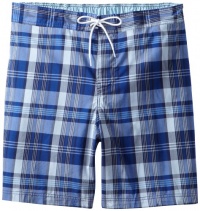 Nautica Men's Big-Tall Marine Plaid Trunk Nautica Men's Big-Tall Marine Plaid Trunk