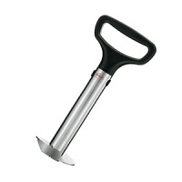 This stainless steel Rösle pineapple cutter an integral component in Rösle's open kitchen concept. Ideal for small kitchens, attachments hang via hooks on a wall rail with space-saving convenience. This stainless steel Rösle pineapple cutter an integral component in Rösle's open kitchen concept. Ideal for small kitchens, attachments hang via hooks on a wall rail with space-saving convenience.