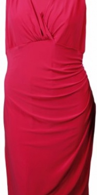 Lauren Ralph Lauren Women's Essentials Jersey Dress 22W Hot Coral Lauren Ralph Lauren Women's Essentials Jersey Dress 22W Hot Coral