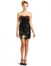 Trixxi Juniors Sequin Border Mesh Dress Trixxi Juniors Sequin Border Mesh Dress
