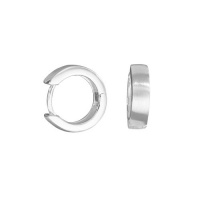 VINANI German 925 Sterling Silver Huggie Hoop Earrings Classic small CCS VINANI German 925 Sterling Silver Huggie Hoop Earrings Classic small CCS