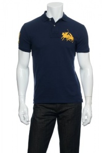 Polo Ralph Lauren Men Double Pony Custom Fit Logo T-shirt Polo Ralph Lauren Men Double Pony Custom Fit Logo T-shirt