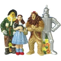 Westland Giftware Wizard of Oz Magnetic Four Friends Salt and Pepper Shaker Set, 4-1/2-Inch Westland Giftware Wizard of Oz Magnetic Four Friends Salt and Pepper Shaker Set, 4-1/2-Inch