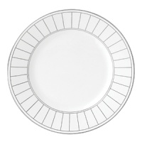 Sparkling platinum and mica accent this decidedly contemporary Vera Wang salad plate, lending a look that's fresh and dimensional. Sparkling platinum and mica accent this decidedly contemporary Vera Wang salad plate, lending a look that's fresh and dimensional.